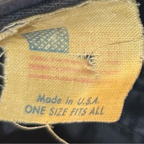 Vintage 1989 The Rolling Stones Budweiser Steel Wheels Tour French Snapback Hat - Picture 5 of 8